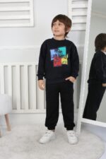 İKİ İP BEBE TAKIM 241425 - LACİVERT