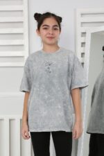 YIKAMALI TSHIRT 251007 - GRİ