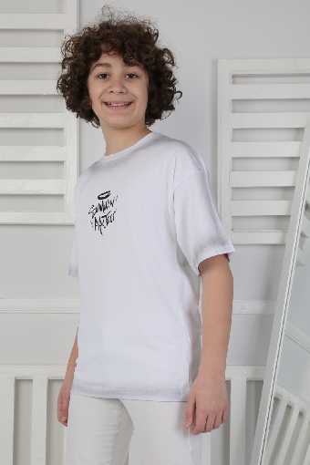 GARSON KOMPAK ERKEK TSHIRT - BEYAZ