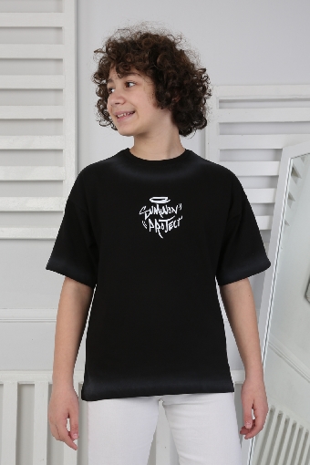 GARSON KOMPAK ERKEK TSHIRT - SİYAH