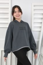 241419 YIKAMALI GARSON SWEAT - FÜME