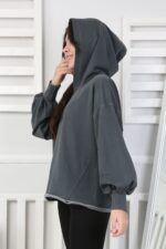 241419 YIKAMALI GARSON SWEAT - FÜME