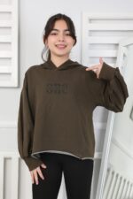 241419 YIKAMALI GARSON SWEAT - KAHVE