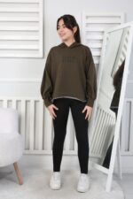 241419 YIKAMALI GARSON SWEAT - KAHVE