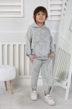 BEBE İKİ İP YIKAMALI TAKIM 241421 - GRİ BEBE İKİ İP YIKAMALI TAKIM 241421 - GRİ