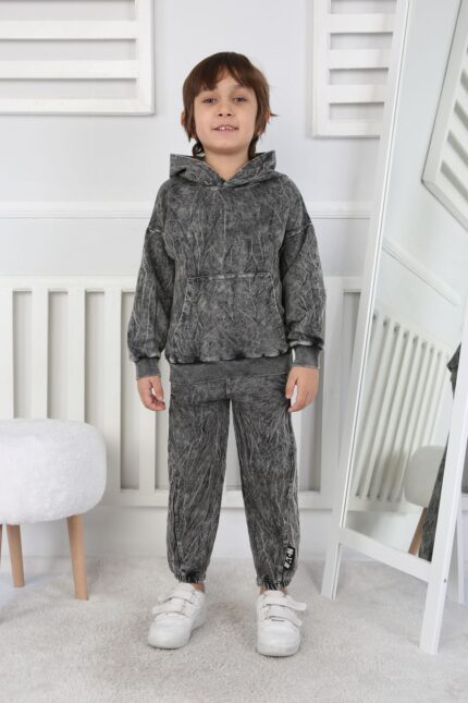 BEBE İKİ İP YIKAMALI TAKIM 241421 - SİYAH