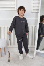 BEBE İKİ İPLİK TAKIM 241416 - FÜME
