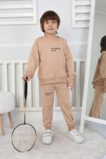 BEBE İKİ İPLİK TAKIM 241416 - KAHVE