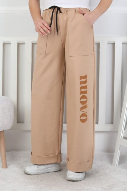 GARSON İKİ İP PANTALON - BEJ
