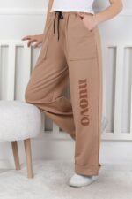 GARSON İKİ İP PANTALON - KAHVE