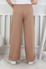 GARSON İKİ İP PANTALON - KAHVE