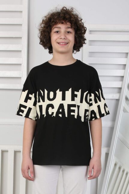 GARSON KOMPAK  TSHIRT - SİYAH