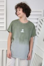 GARSON KOMPAK YIKAMALI TSHIRT - YEŞİL