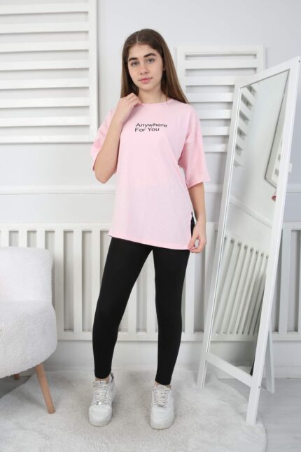 GARSON TSHIRT - TOZ PEMBE