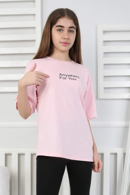 GARSON TSHIRT - TOZ PEMBE