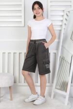 GARSON YIKAMALI SHORT 259003 - SİYAH