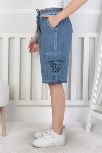 GARSON YIKAMALI SHORT 259003 - LACİVERT