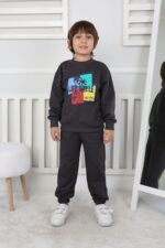 İKİ İP BEBE TAKIM 241425 - FÜME