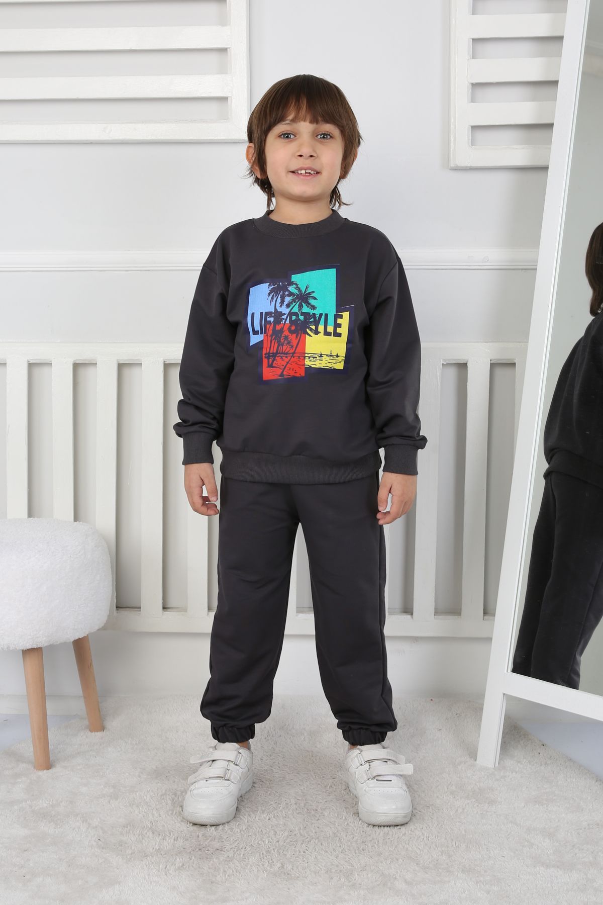 İKİ İP BEBE TAKIM 241425 – FÜME