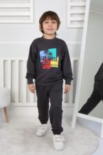 İKİ İP BEBE TAKIM 241425 - FÜME
