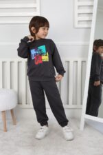 İKİ İP BEBE TAKIM 241425 - FÜME
