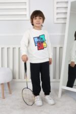 İKİ İP BEBE TAKIM 241425 - KREM