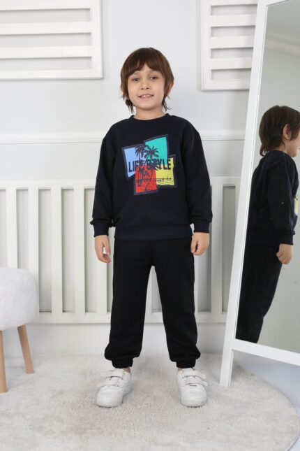İKİ İP BEBE TAKIM 241425 - SİYAH