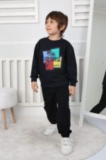 İKİ İP BEBE TAKIM 241425 - SİYAH