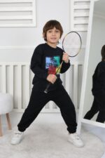 İKİ İP BEBE TAKIM 241425 - SİYAH
