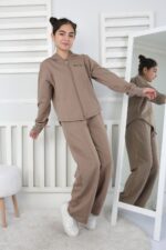 İKİ İP TAKIM 241422 - KAHVE