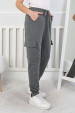 İKİ İPLİK EŞOFMAN ALT 231005 - ANTRASİT