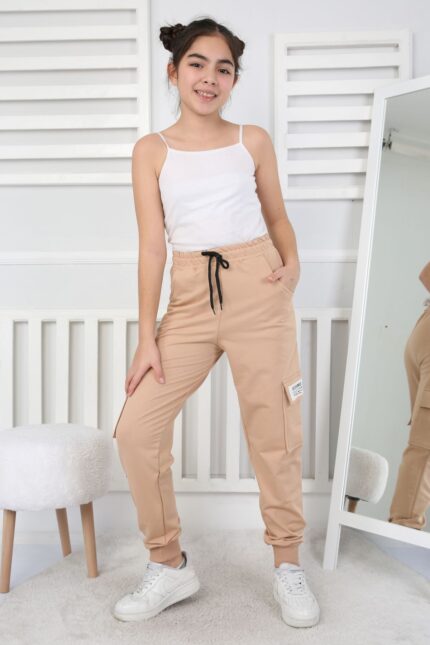 İKİ İPLİK EŞOFMAN ALT 231005 - KAHVE