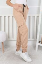 İKİ İPLİK EŞOFMAN ALT 231005 - KAHVE