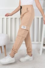 İKİ İPLİK EŞOFMAN ALT 231005 - KAHVE