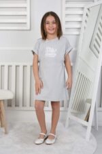 KOMPAK ORTA ELBİSE - GRİ