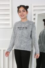 KOMPAK YIKAMALI SWEAT 241503 - FÜME
