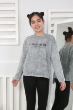 KOMPAK YIKAMALI SWEAT 241503 - FÜME