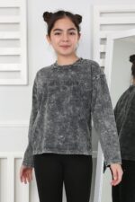 KOMPAK YIKAMALI SWEAT 241503 - SİYAH