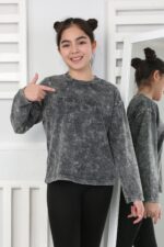 KOMPAK YIKAMALI SWEAT 241503 - SİYAH