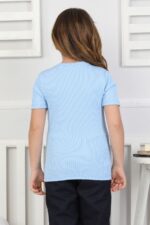 OKUL ORTA KISA KOL DÜZ BODY (BUZZY) - MAVİ