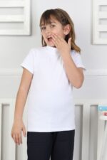 OKUL ORTA YARIM BALIKÇI KOMPAK - BEYAZ OKUL ORTA YARIM BALIKÇI KOMPAK - BEYAZ