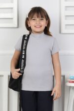 OKUL ORTA YARIM BALIKÇI KOMPAK - GRİ