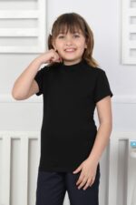 OKUL ORTA YARIM BALIKÇI KOMPAK - SİYAH