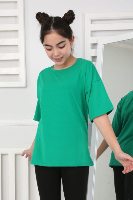 OVERSİZE DÜZ TSHİRT 241066 - BENETTON