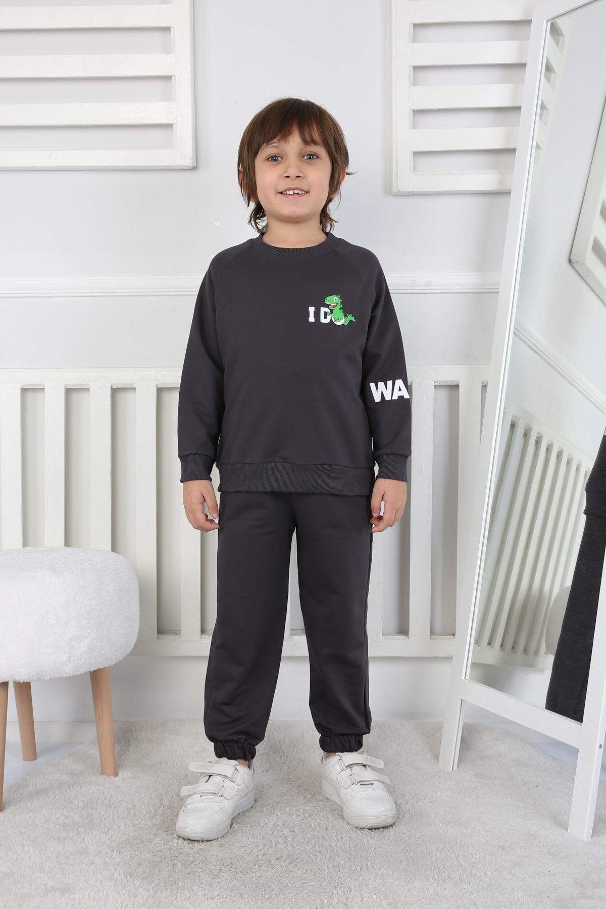 REGLAN KOLLU BEBE İKİ İP TAKIM 241423 – FÜME