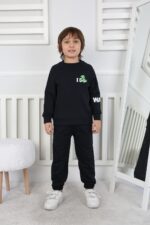 REGLAN KOLLU BEBE İKİ İP TAKIM 241423 - LACİVERT