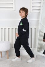 REGLAN KOLLU BEBE İKİ İP TAKIM 241423 - LACİVERT