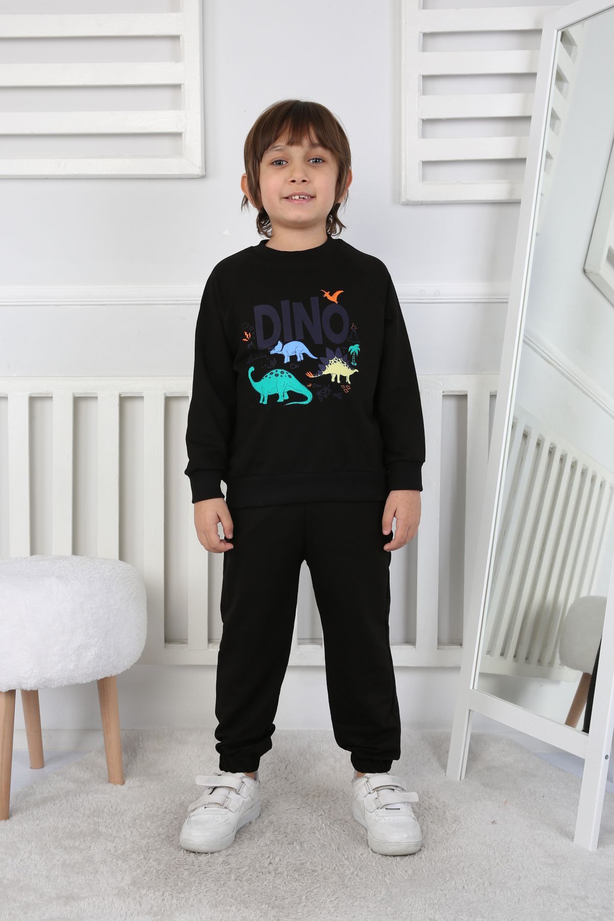 REGLAN KOLLU İKİ İP BEBE TAKIM 241424 – SİYAH