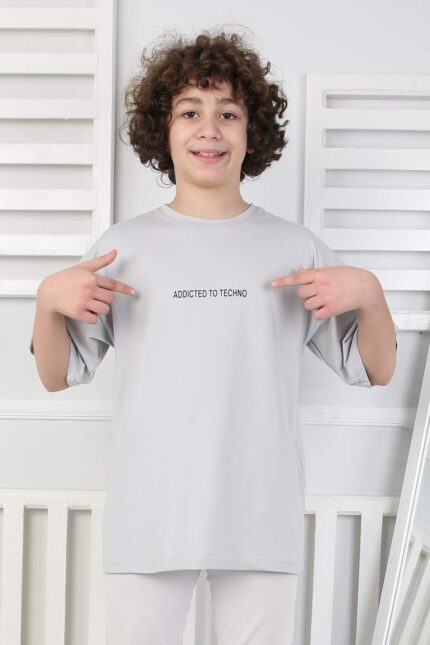 GARSON ERKEK KOMPAK TSHIRT - GRİ