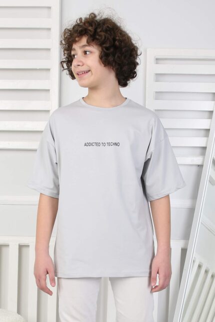 GARSON ERKEK KOMPAK TSHIRT - FÜME